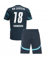 RB Leipzig Arthur Vermeeren #18 Tredjedraktsett Barn 2024-25 Korte ermer (+ bukser)